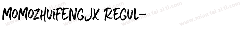 momozhuifengJX Regul字体转换
